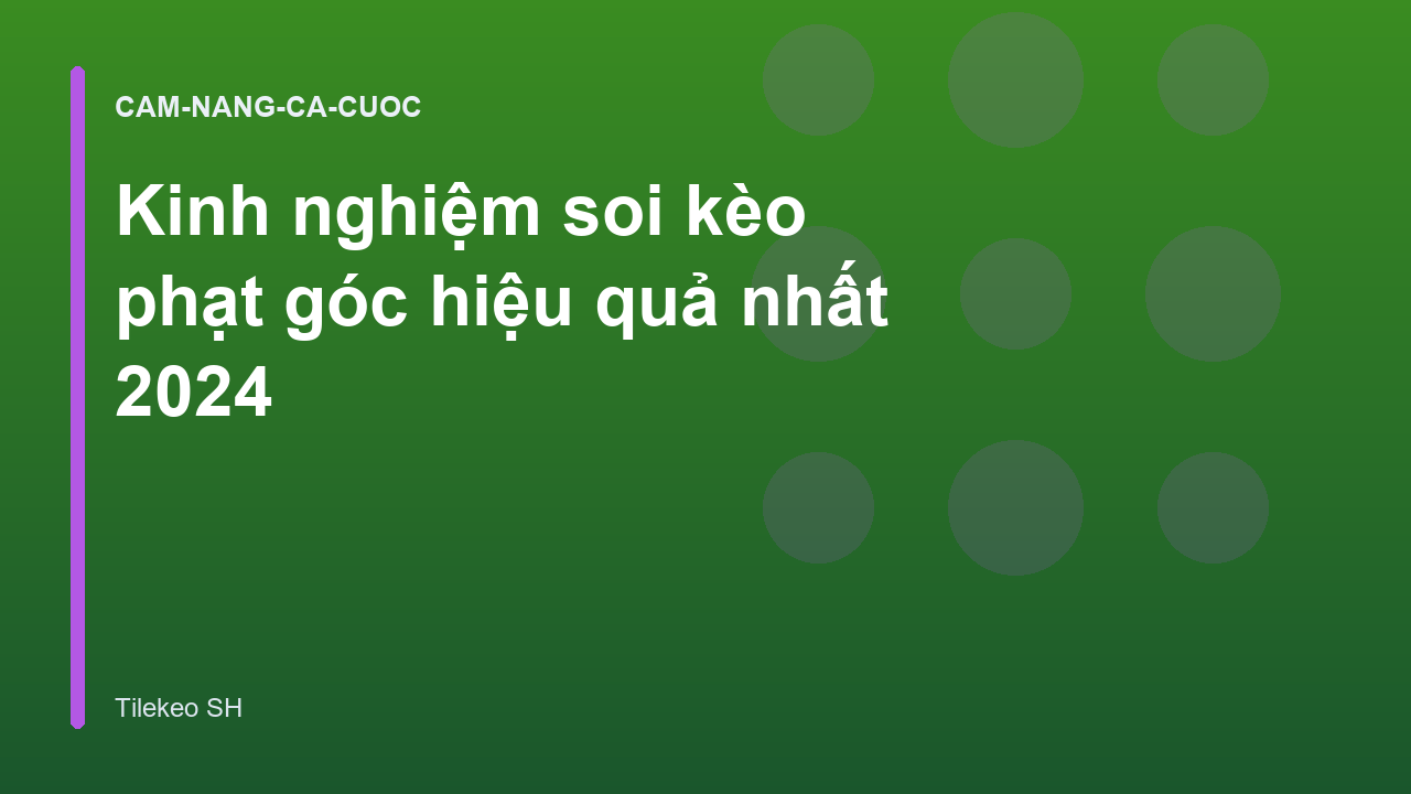 Read more about the article Kinh nghiệm soi kèo phạt góc hiệu quả nhất 2026