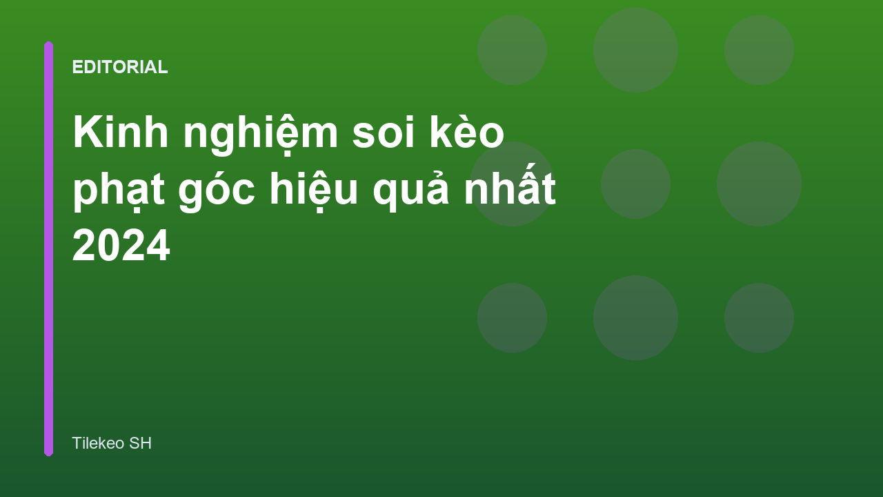 Người chơi đang phân tích kinh nghiệm soi kèo phạt góc